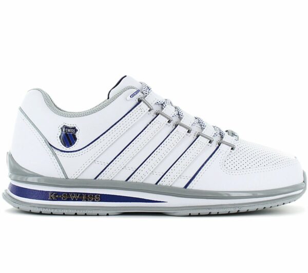 K-Swiss Rinzler Leather - Herren Schuhe Leder Weiß 01235-197-M