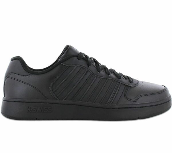 K-Swiss Classic Court Palisades - Herren Schuhe Leder Schwarz 06931-001-M