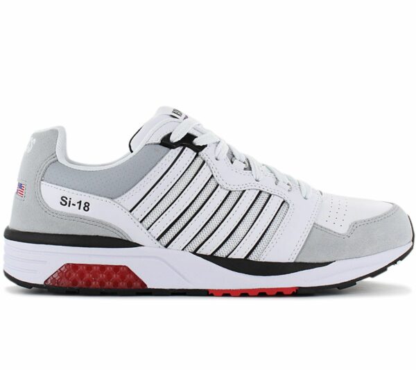 K-Swiss SI-18 Rannell - Herren Schuhe Leder Weiß 07920-104-M