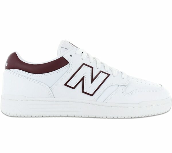 New Balance BB 480 - Herren Schuhe Leder Weiß BB480LDB