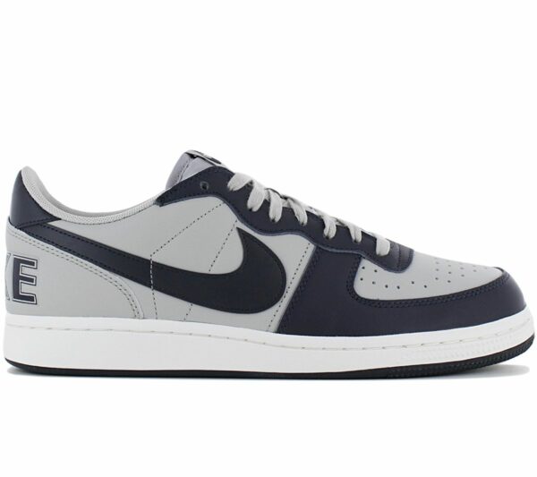 Nike Terminator Low - Georgetown - Herren Sneakers Schuhe Leder Grau-Blau FN6830-001