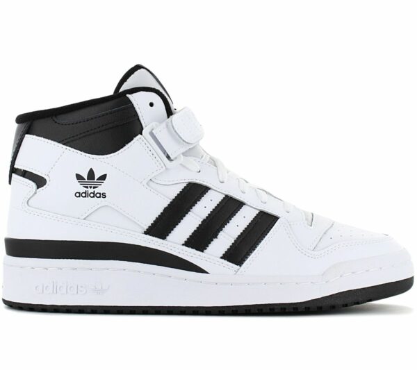 adidas Originals Forum Mid - Herren Sneakers Schuhe Leder Weiß FY7939