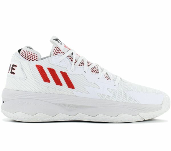 adidas Dame 8 - Damian Lillard - Dame Time - Herren Basketball Schuhe Sneakers Weiß GY0384